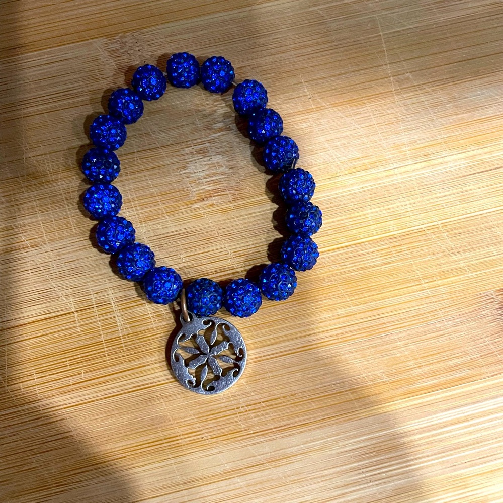 Rustic Cuff - Blue